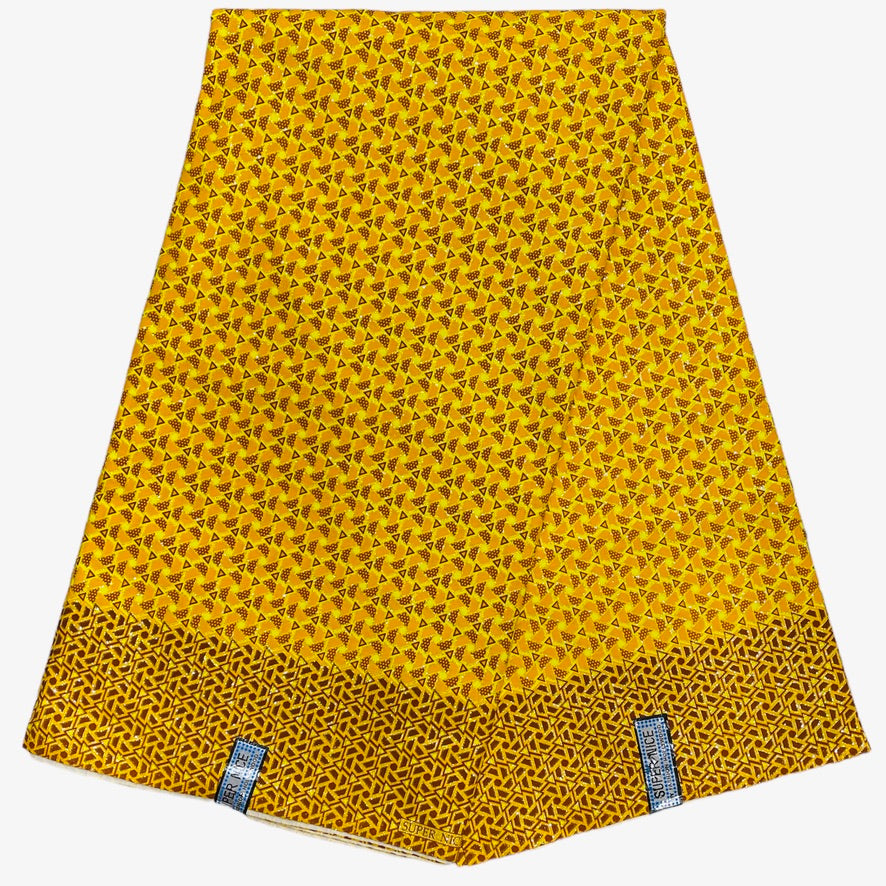 Tissu Pagne Africain Brillant 6 Yards