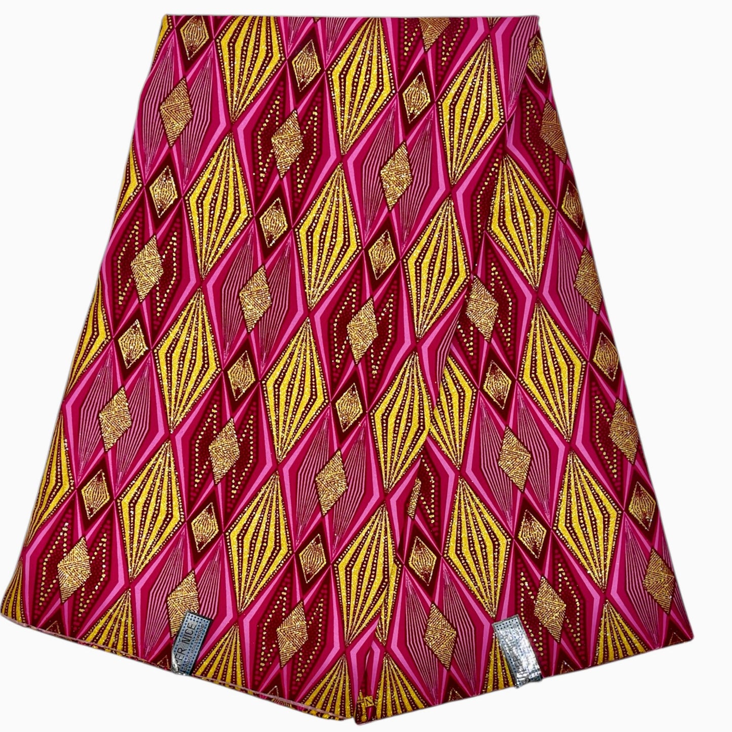 Tissu Pagne Africain Brillant 6 Yards