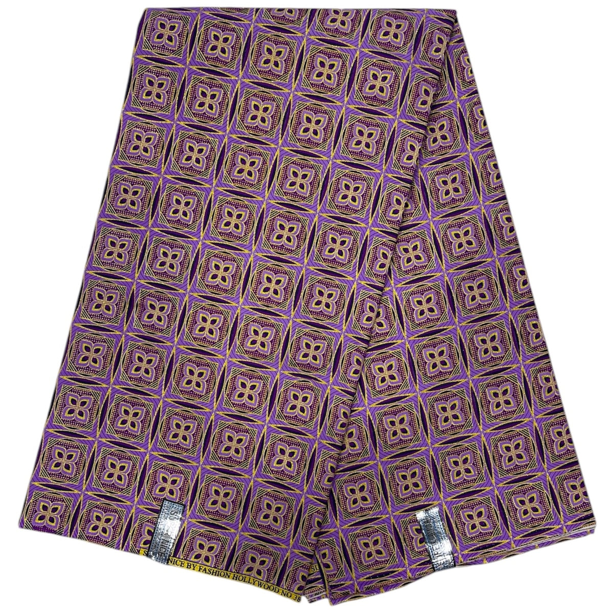 Wax Tissu Pagne Africain Brillant 6 Yards