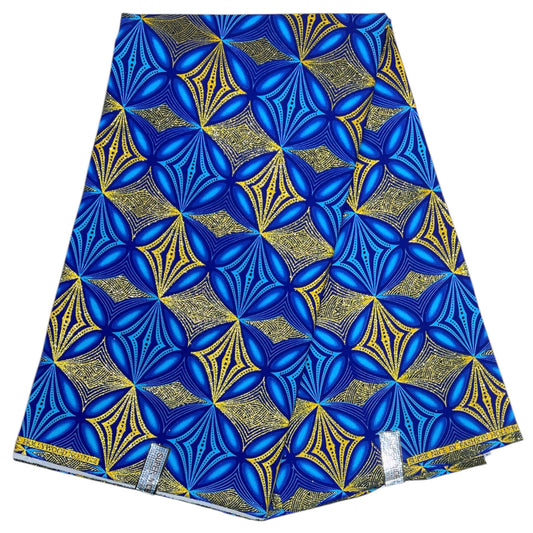 Tissu Pagne Africain Brillant 6 Yards