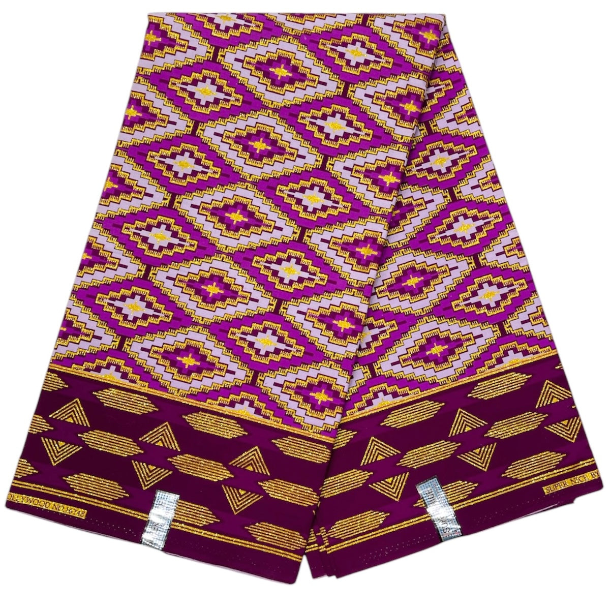 Tissu Pagne Africain Brillant 6 Yards