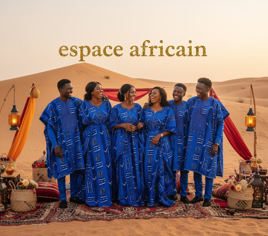 Tissu Wax Bogolan 6 Yards