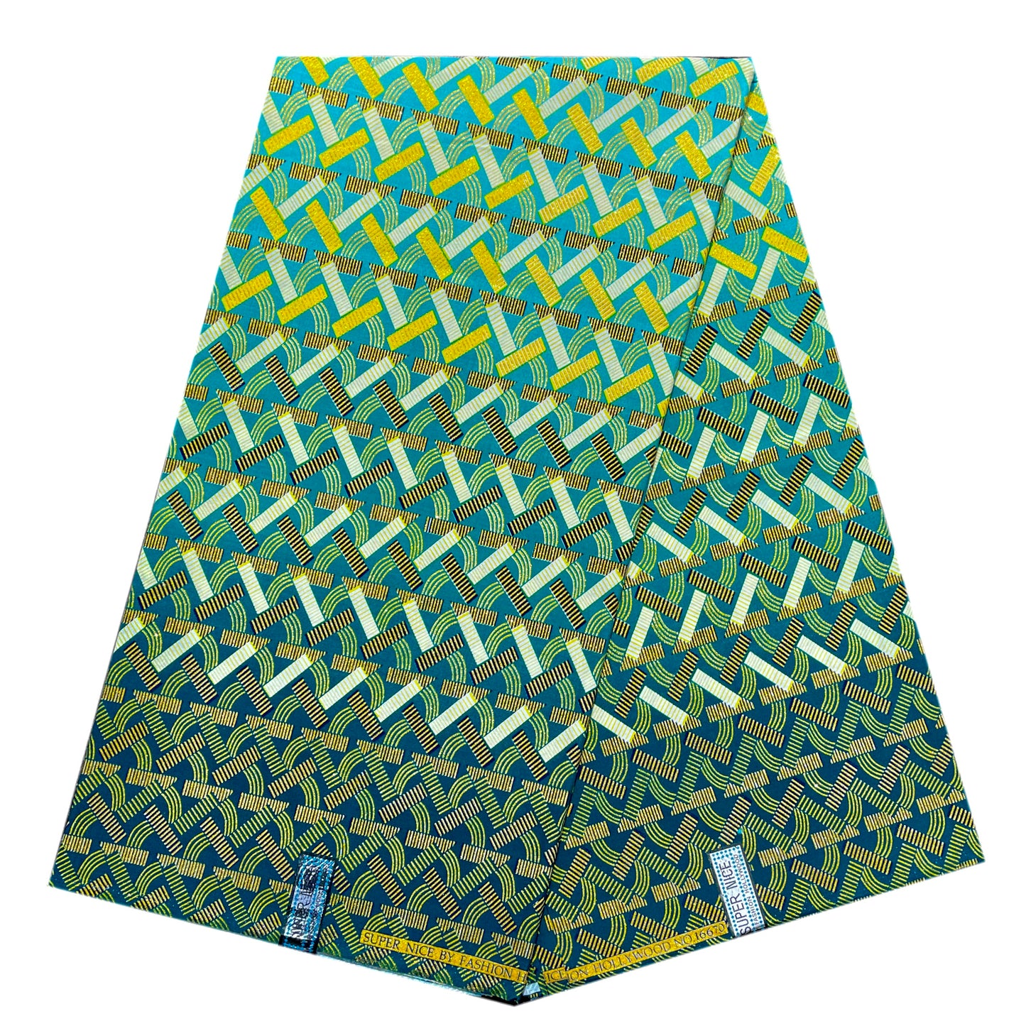 Tissu Pagne Africain Brillant 6 Yards