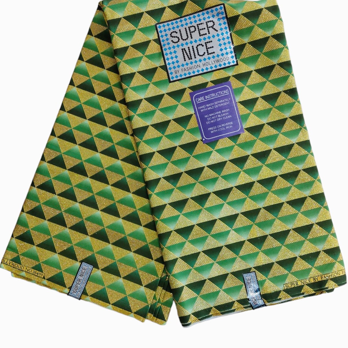 Wax Tissu Pagne Africain Brillant 6 Yards