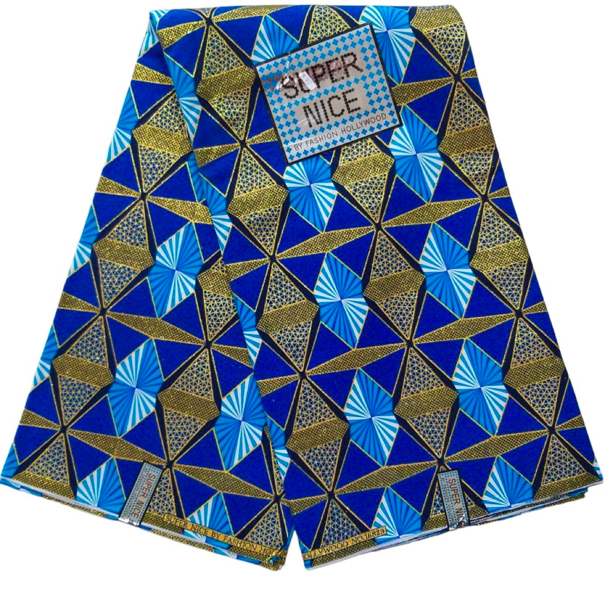 Wax Tissu Pagne Africain Brillant 6 Yards