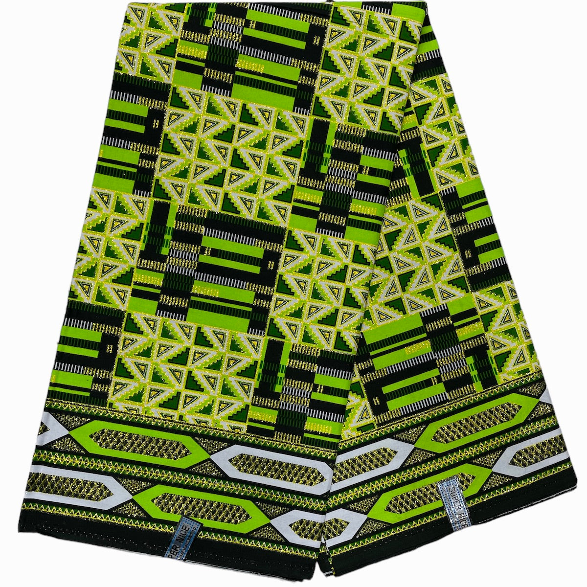 Wax Pagne Tissu Africain Brillant 6 Yards