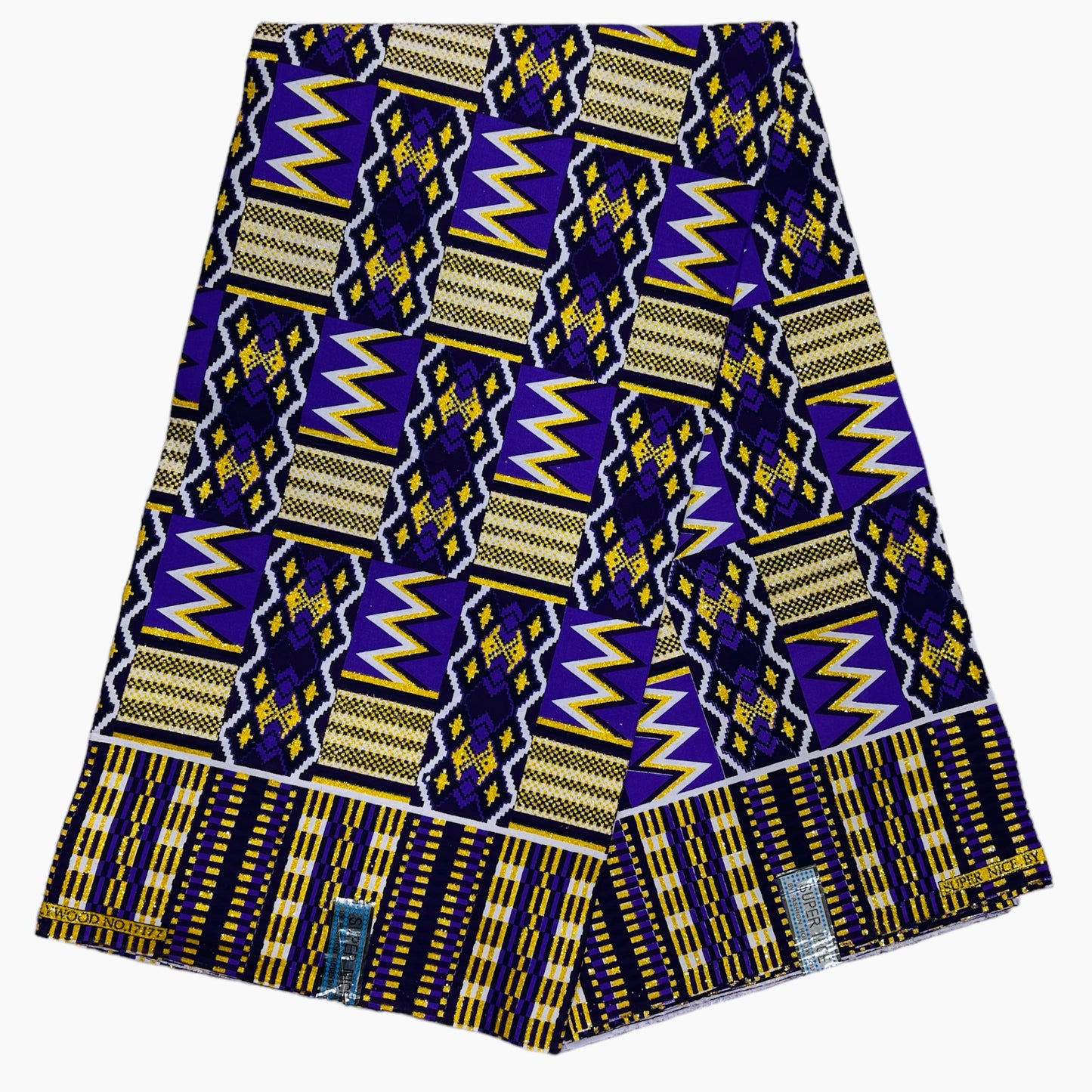 Wax Tissu Pagne Africain Brillant 6 Yards
