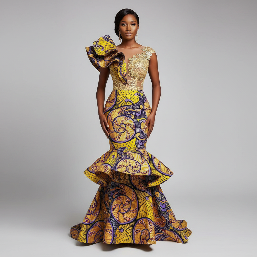 wax pagne africain 6 yards