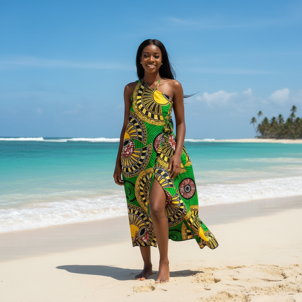 Tissu Pagne Africain 6 Yards