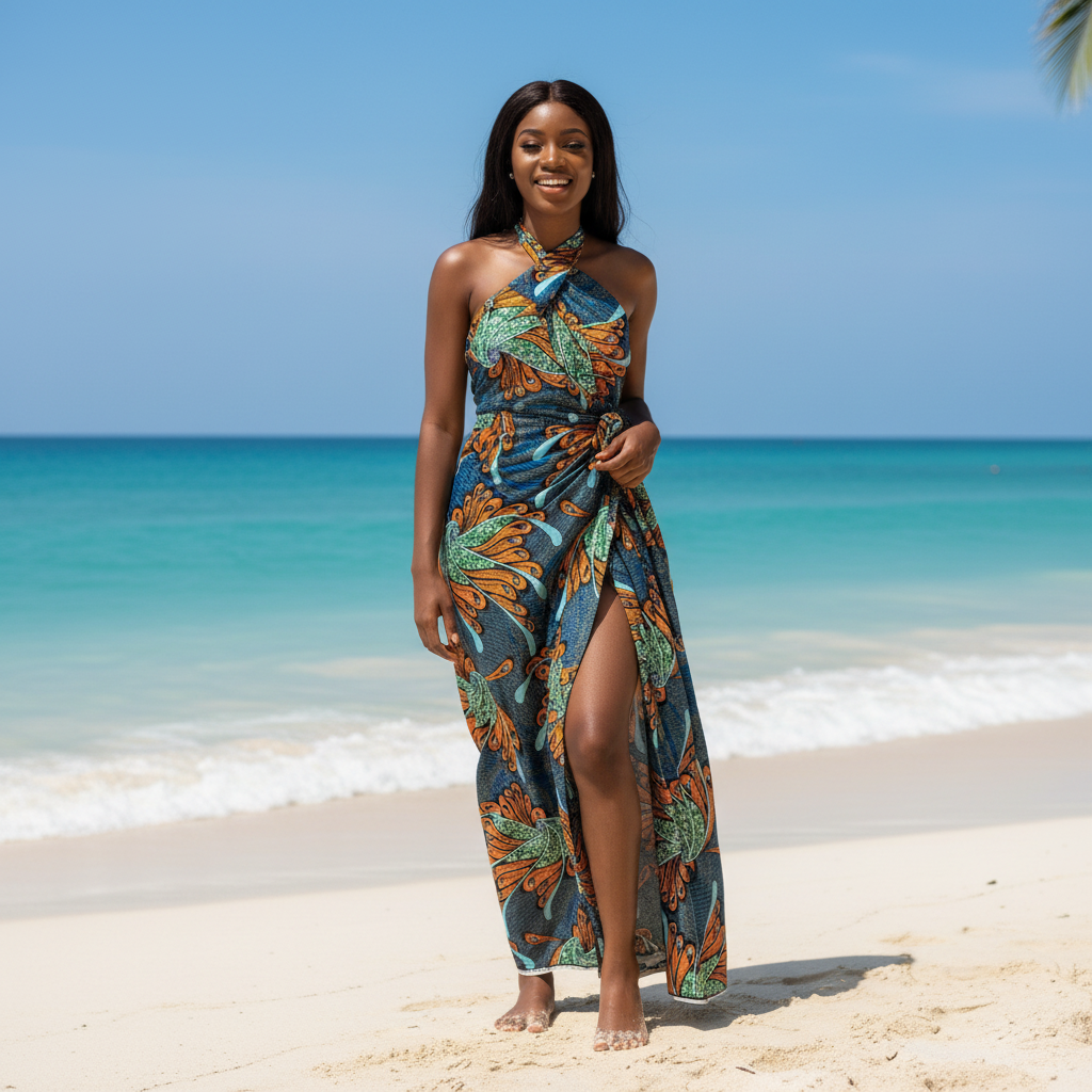 Tissu Pagne Africain 6 Yards