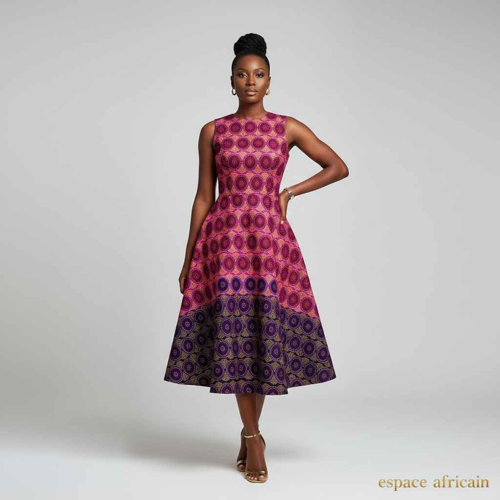 Tissu Pagne Africain Brillant 6 Yards