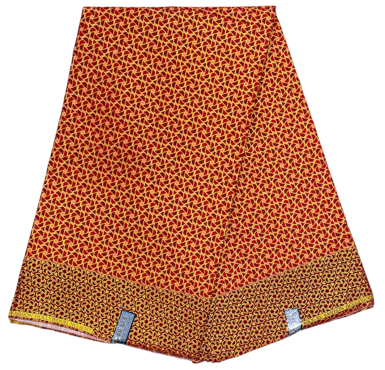 Tissu Pagne Africain Brillant 6 Yards