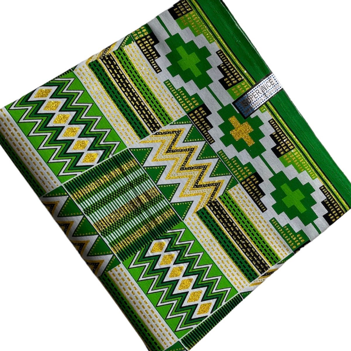Wax Tissu Pagne Africain Brillant 6 Yards