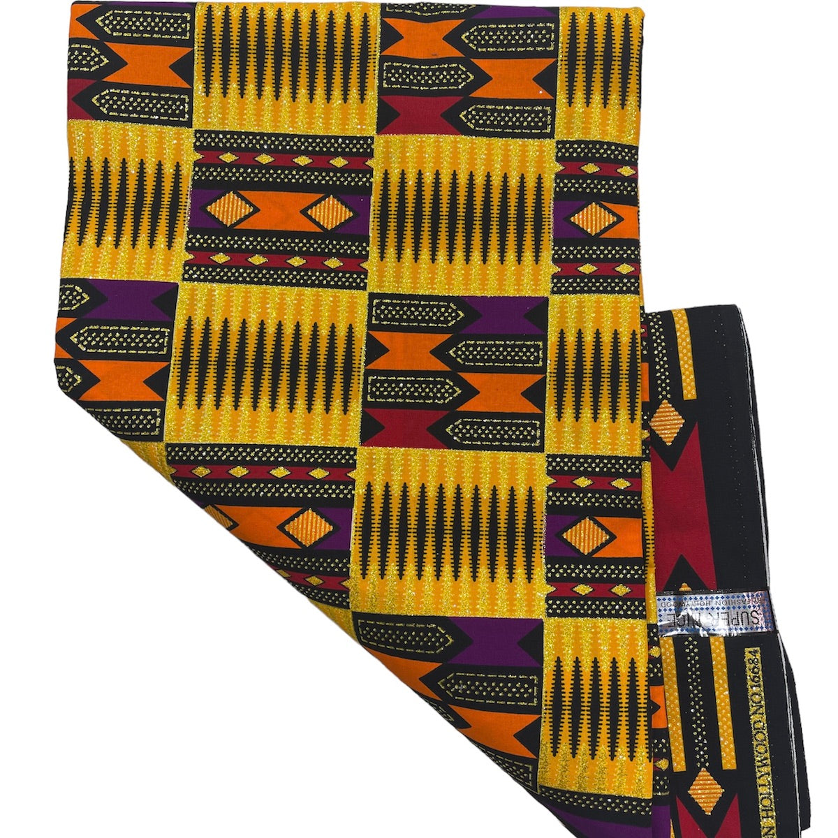 Wax Tissu Pagne Africain Brillant 6 Yards