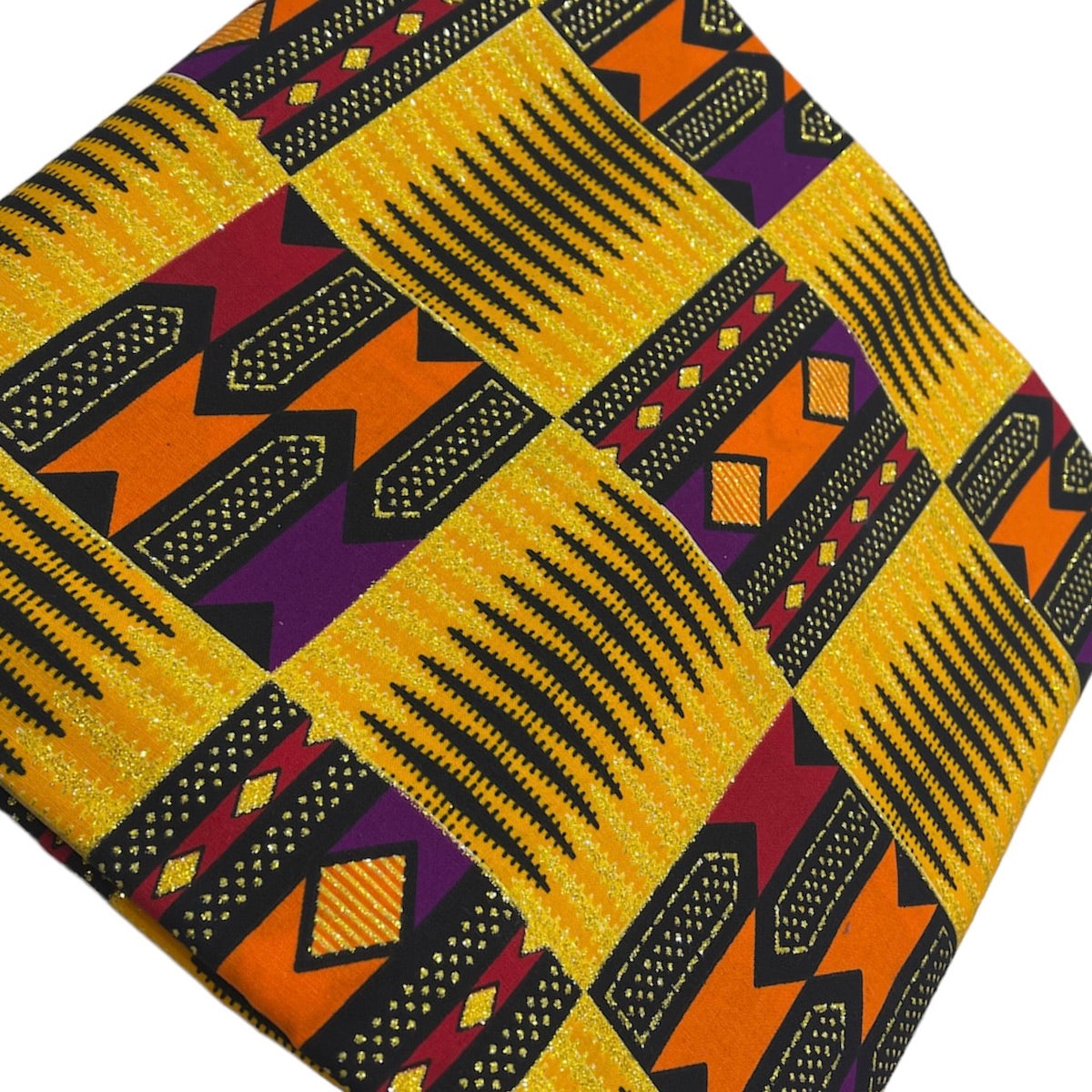Wax Tissu Pagne Africain Brillant 6 Yards