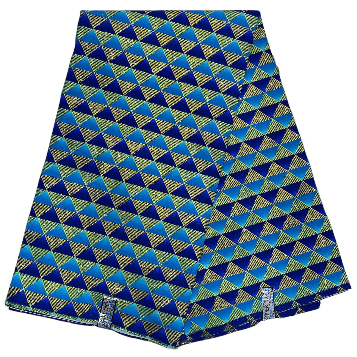 Wax Pagne Tissu Africain Brillant 6 Yards