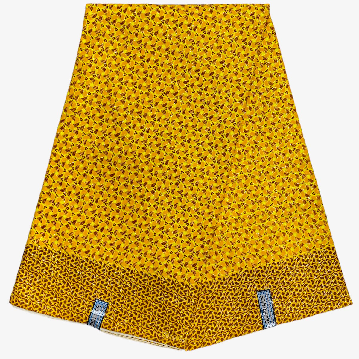 Wax Pagne Tissu Africain Brillant 6 Yards