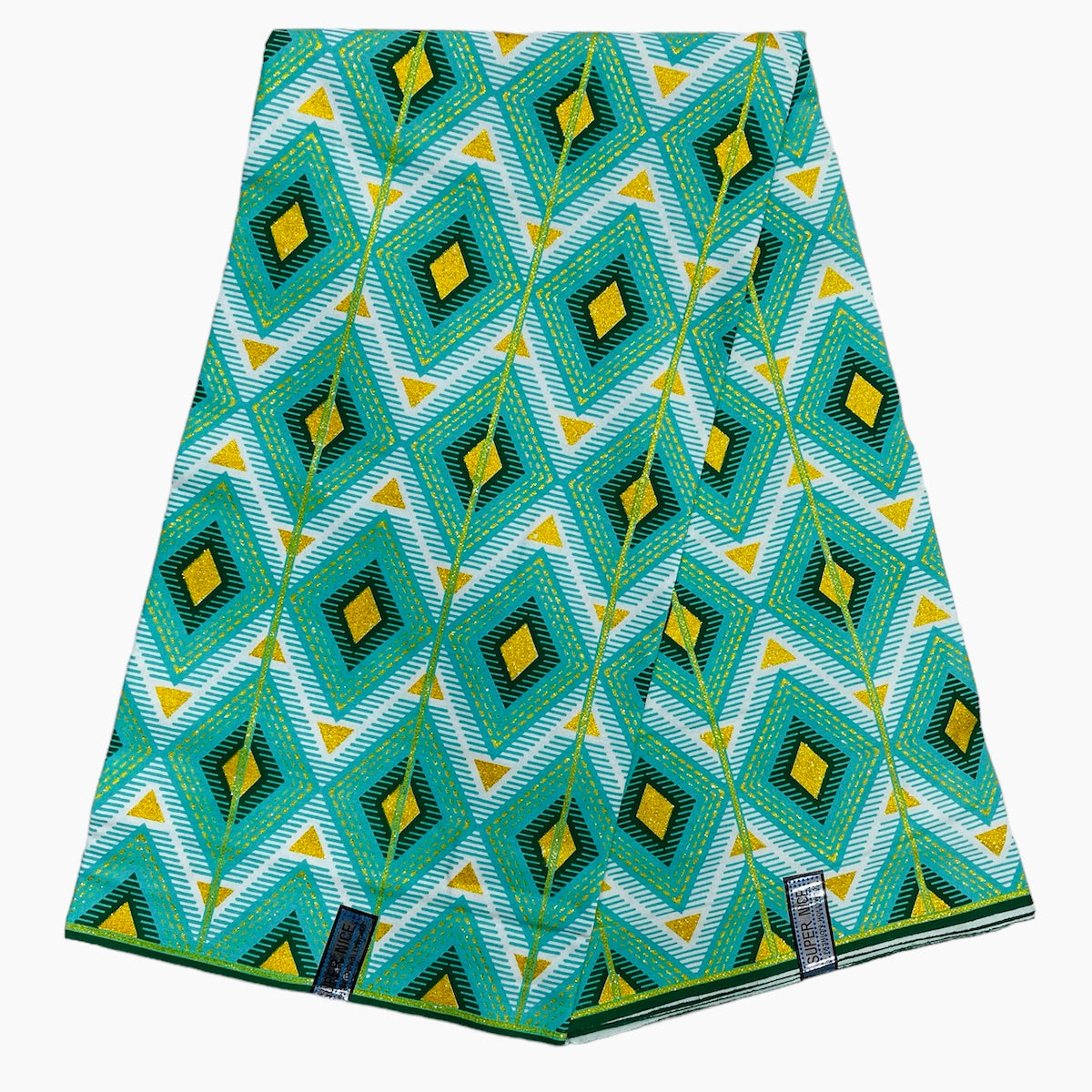 Tissu Pagne Africain Brillant 6 Yards