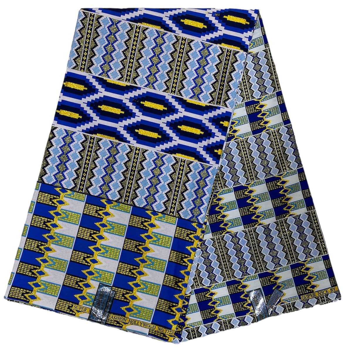 Wax Pagne Tissu Africain Brillant 6 Yards