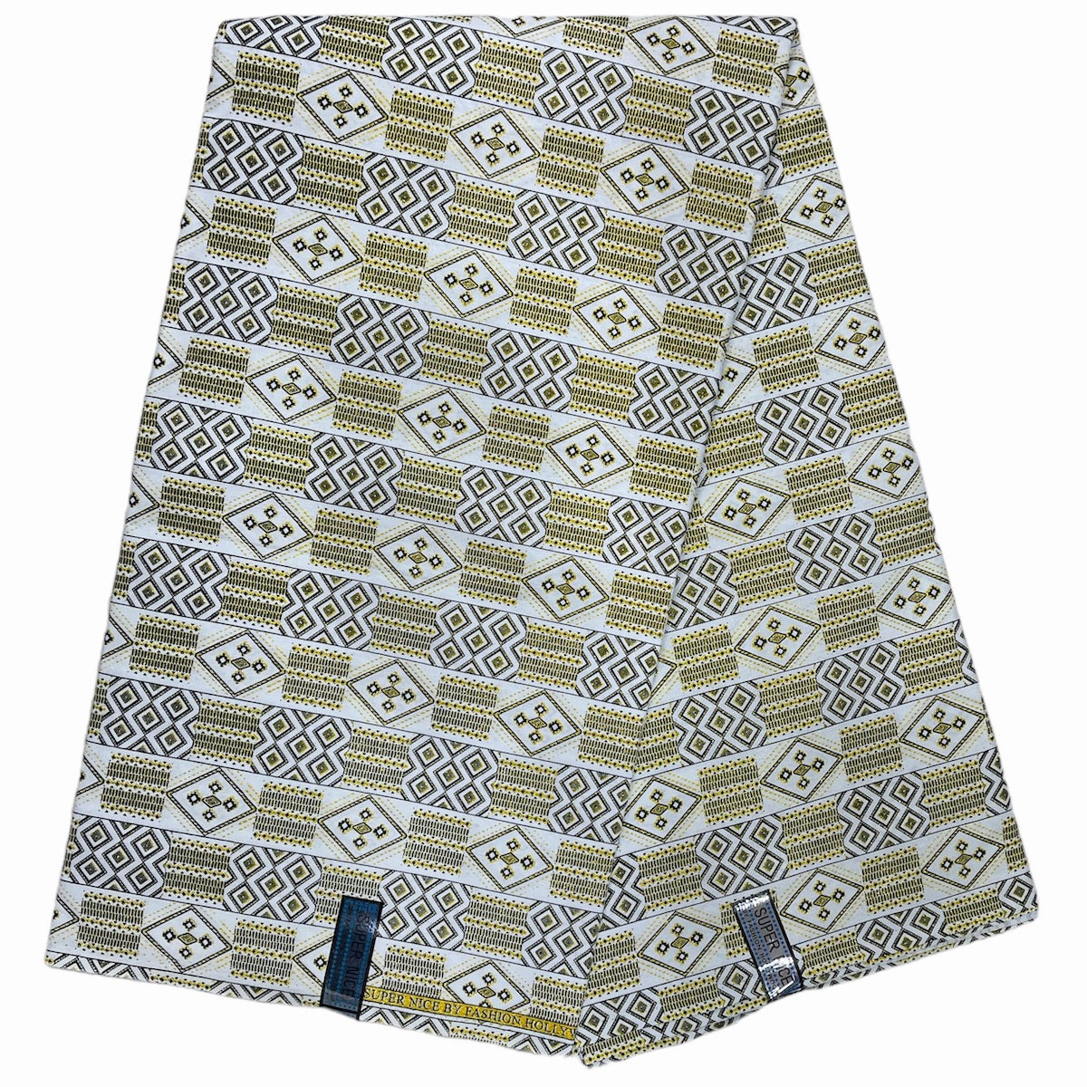 Wax Tissu Pagne Africain Brillant 6 Yards