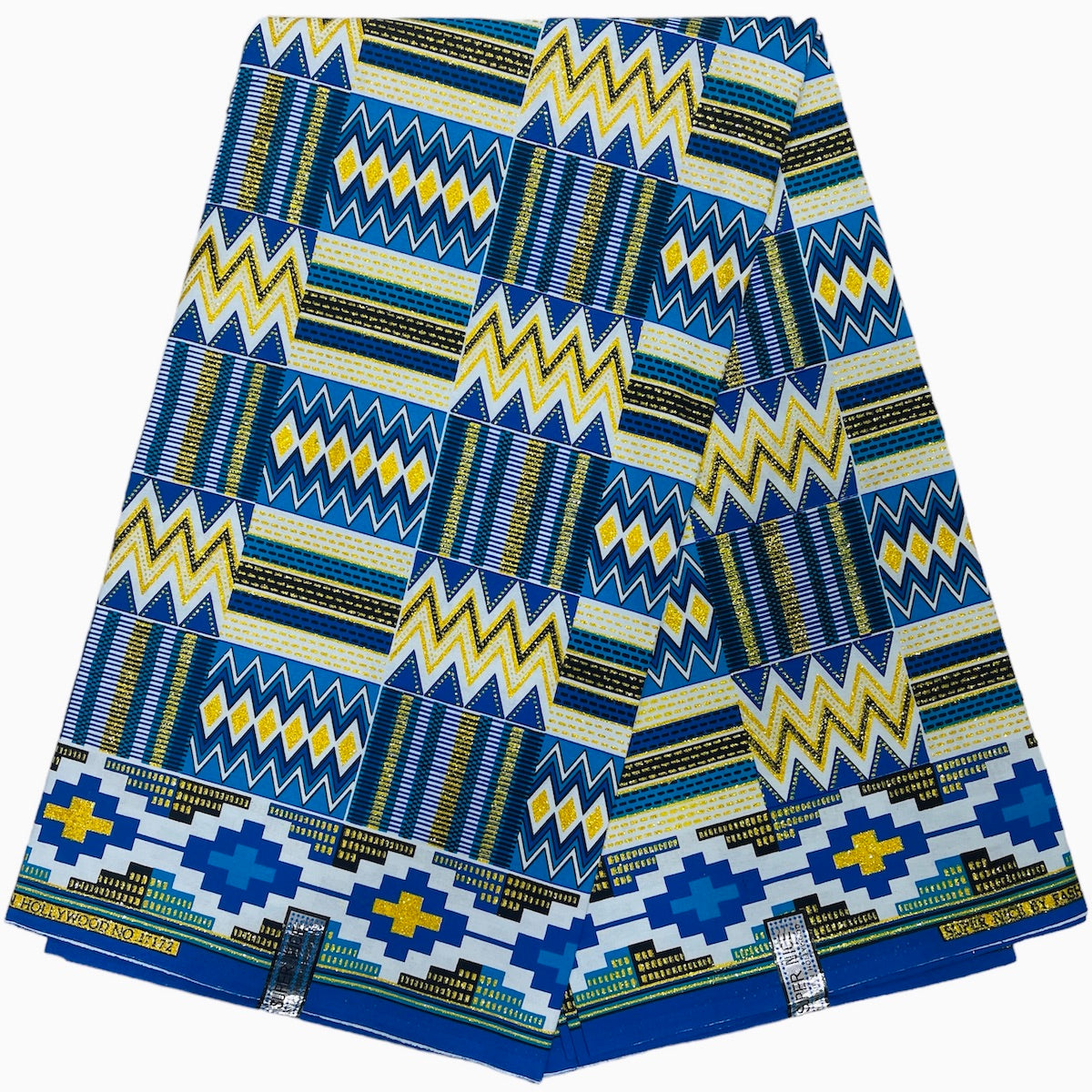 Wax Tissu Pagne Africain Brillant 6 Yards