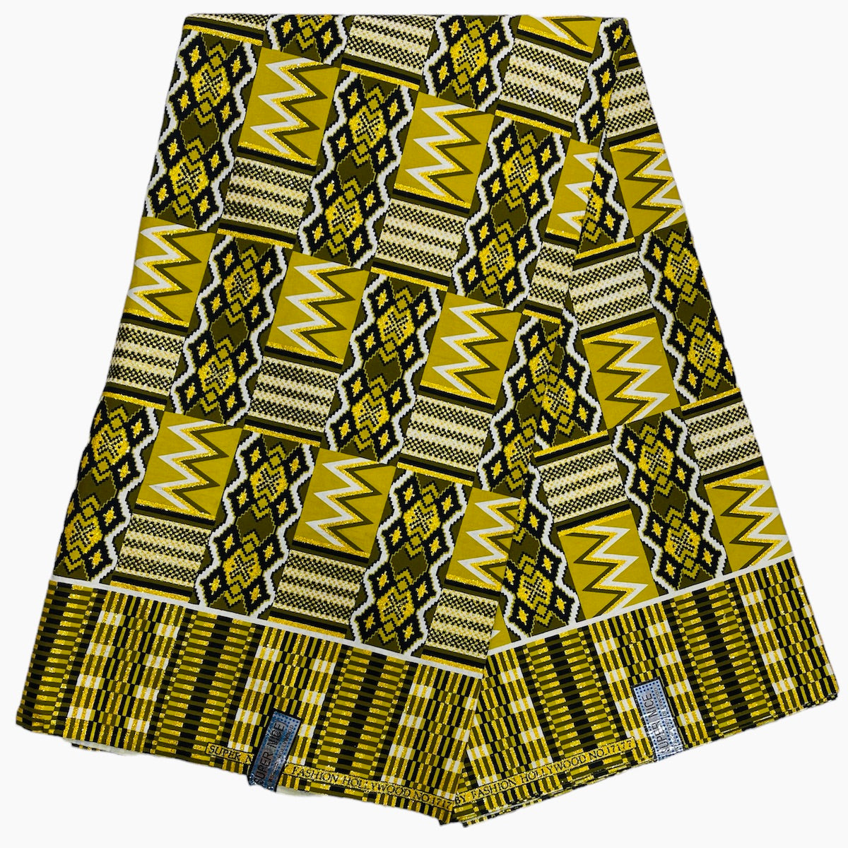 Wax Tissu Pagne Africain Brillant 6 Yards