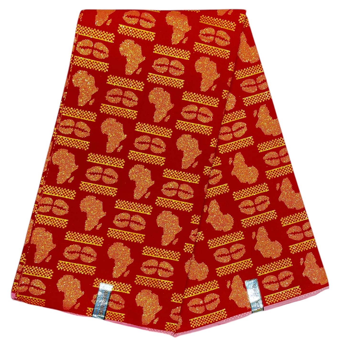 Tissu Pagne Africain Brillant 6 Yards