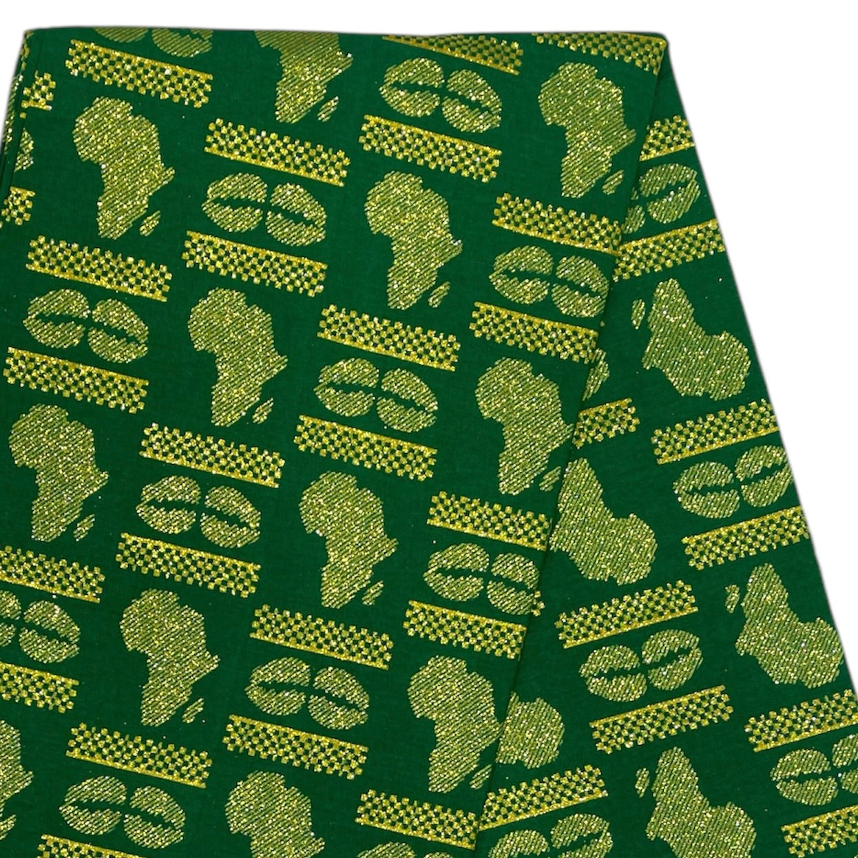 Tissu Pagne Africain Brillant 6 Yards