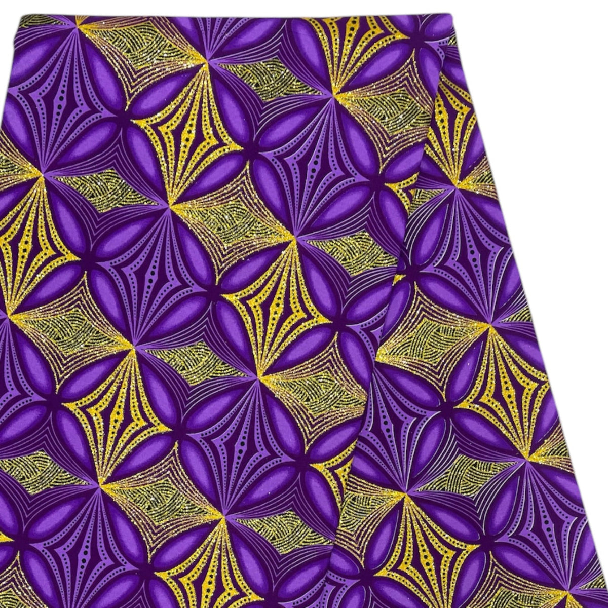 Tissu Pagne Africain Brillant 6 Yards