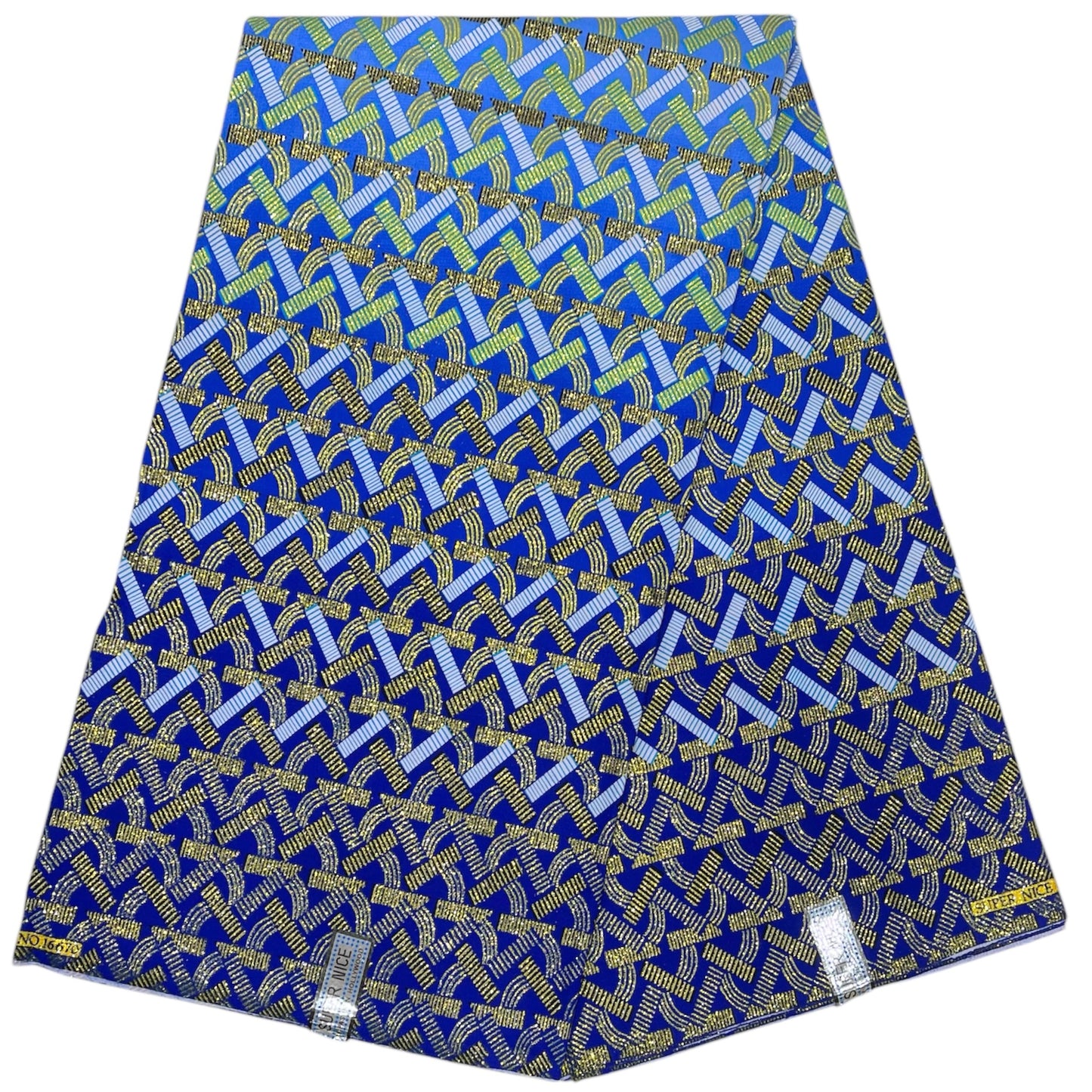 Tissu Pagne Africain Brillant 6 Yards