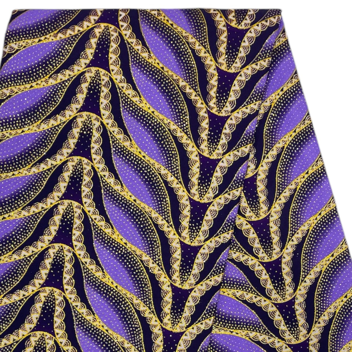 Tissu Pagne Africain Brillant 6 Yards