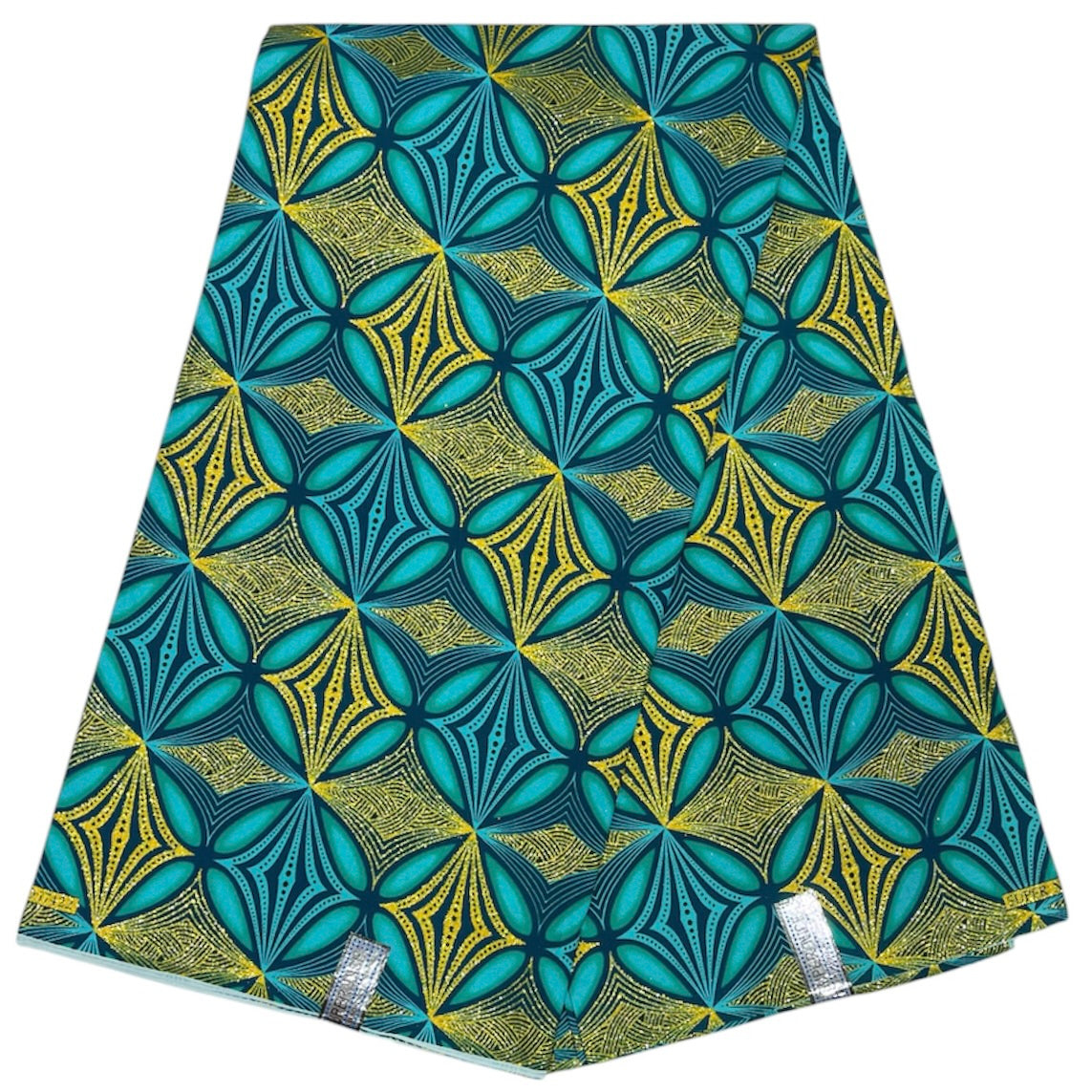 Tissu Pagne Africain Brillant 6 Yards