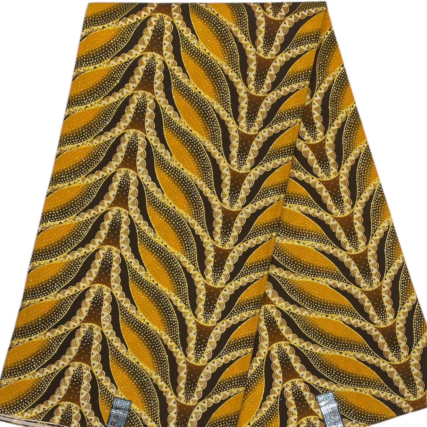 Tissu Pagne Africain Brillant 6 Yards