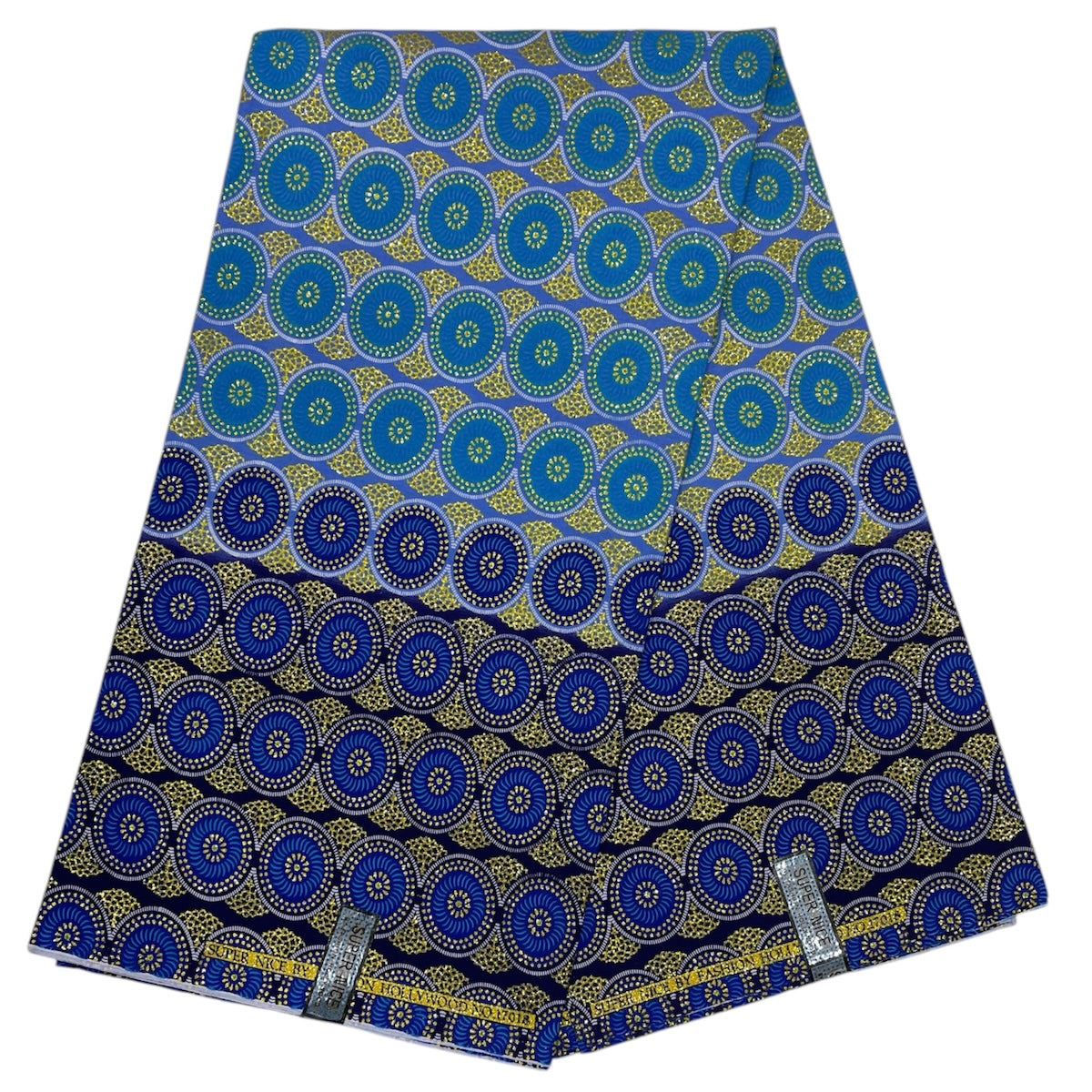 Tissu Pagne Africain Brillant 6 Yards