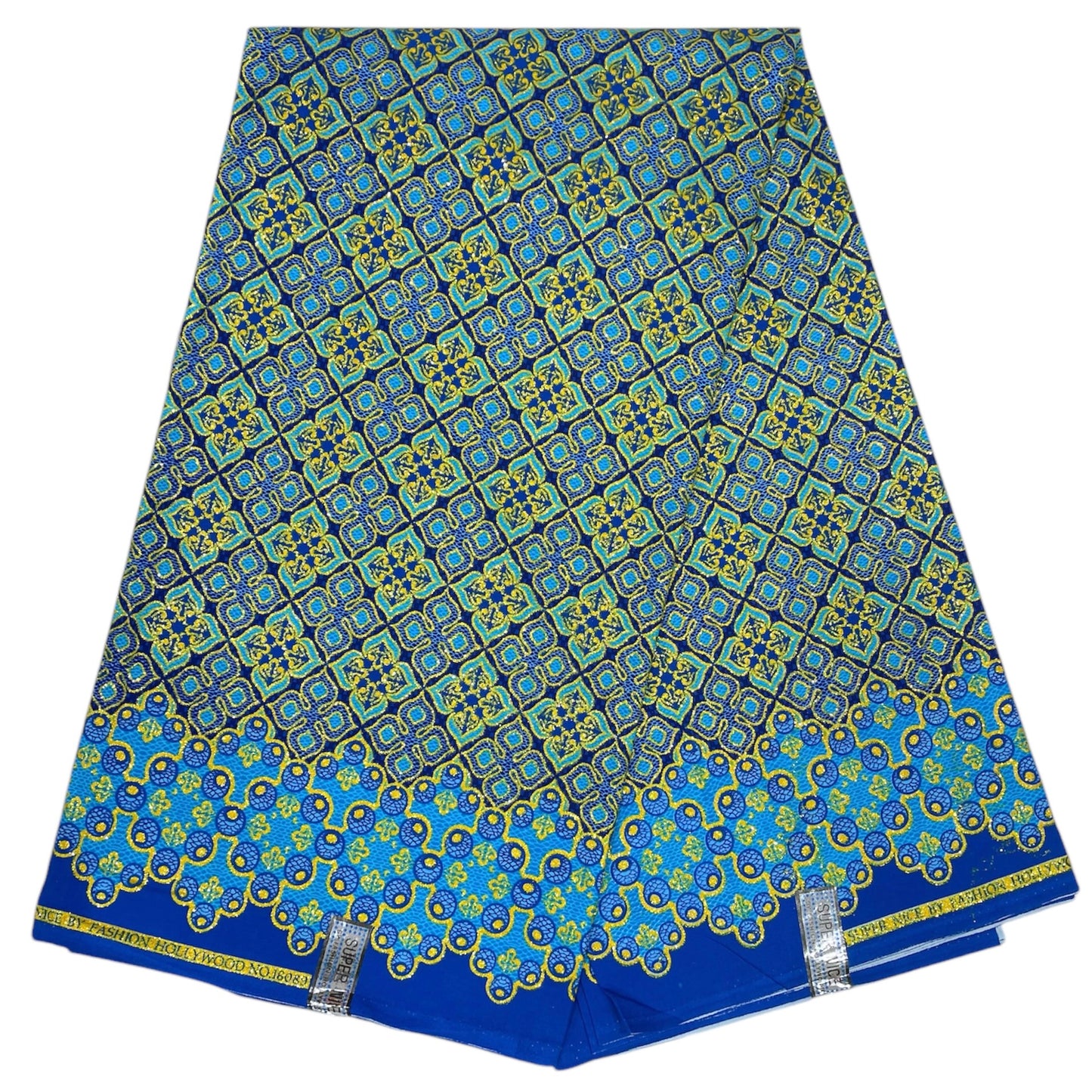Tissu Pagne Africain Brillant 6 Yards
