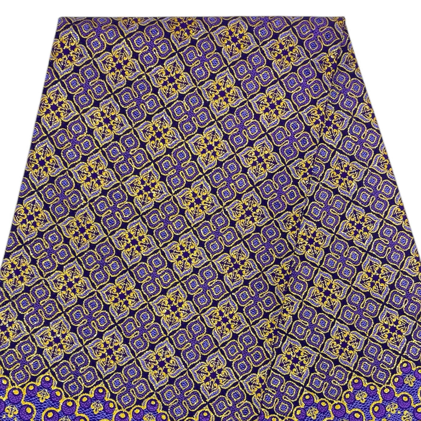 Tissu Pagne Africain Brillant 6 Yards