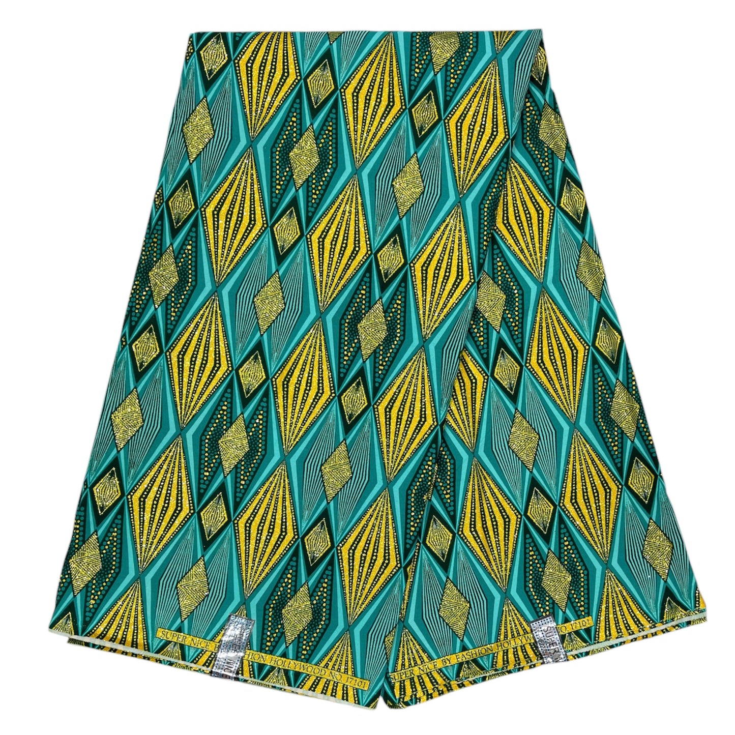 Tissu Pagne Africain Brillant 6 Yards