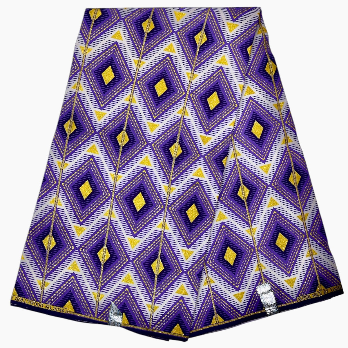 Tissu Pagne Africain Brillant 6 Yards