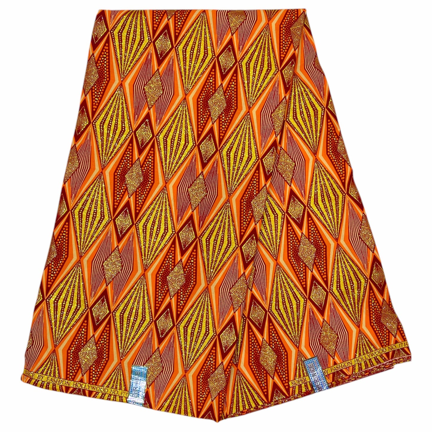 Tissu Pagne Africain Brillant 6 Yards