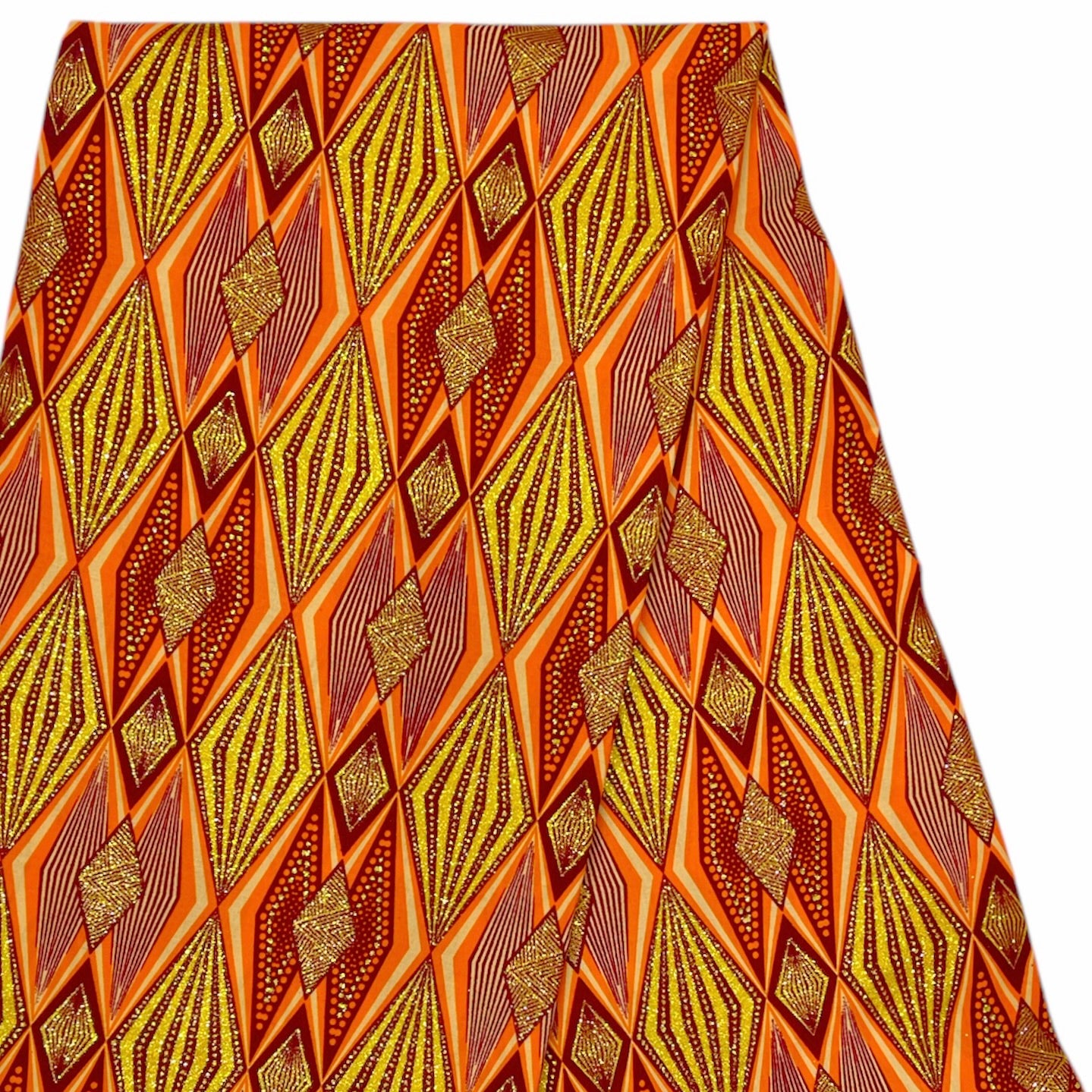 Tissu Pagne Africain Brillant 6 Yards