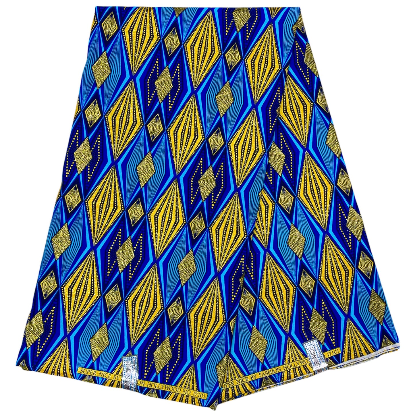Tissu Pagne Africain Brillant 6 Yards
