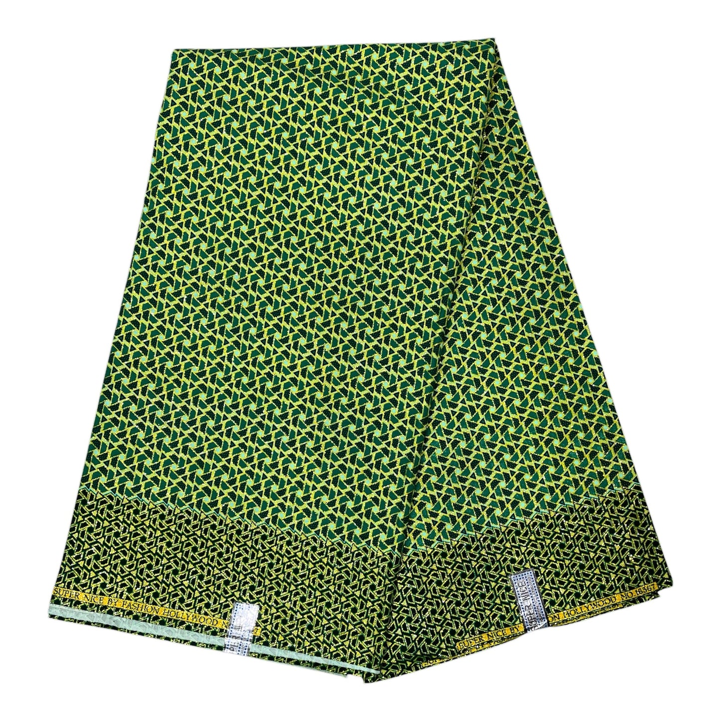 Tissu Pagne Africain Brillant 6 Yards