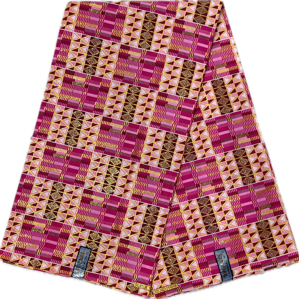 Tissu Pagne Africain Brillant 6 Yards