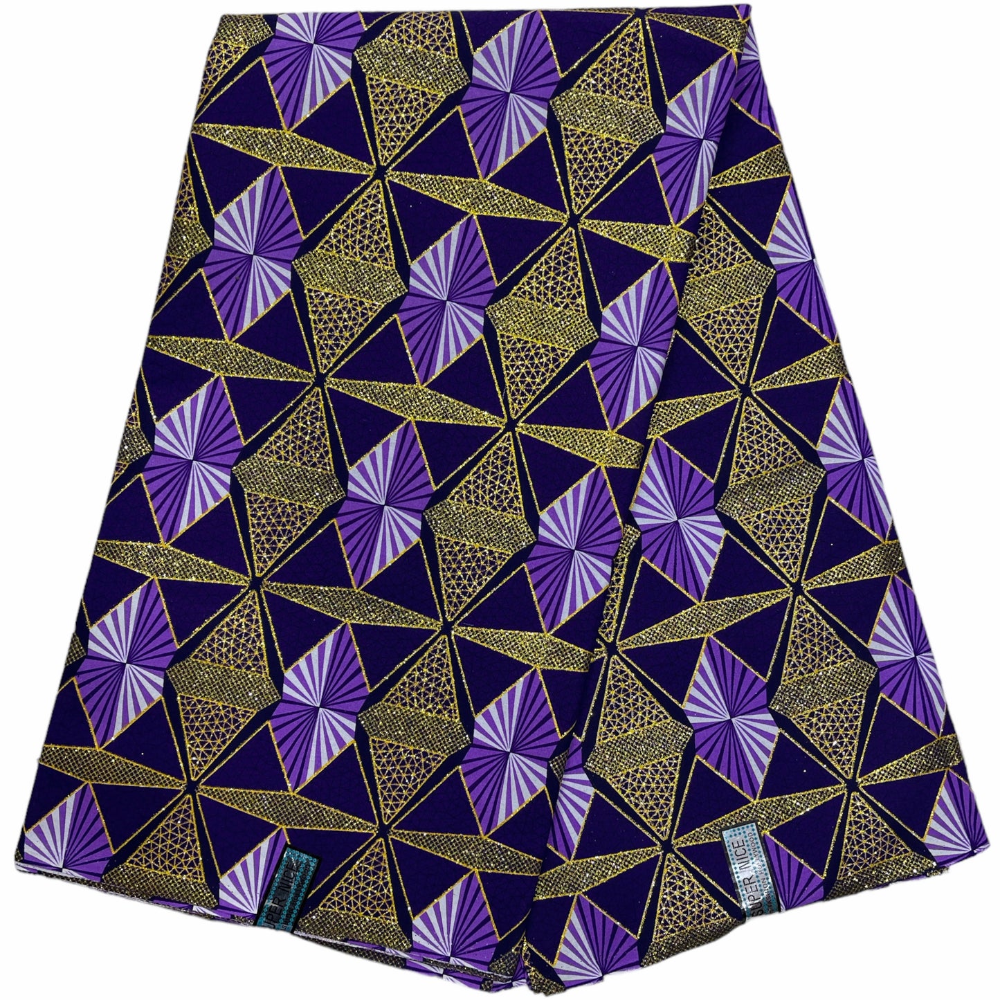 Wax Tissu Pagne Africain Brillant 6 Yards