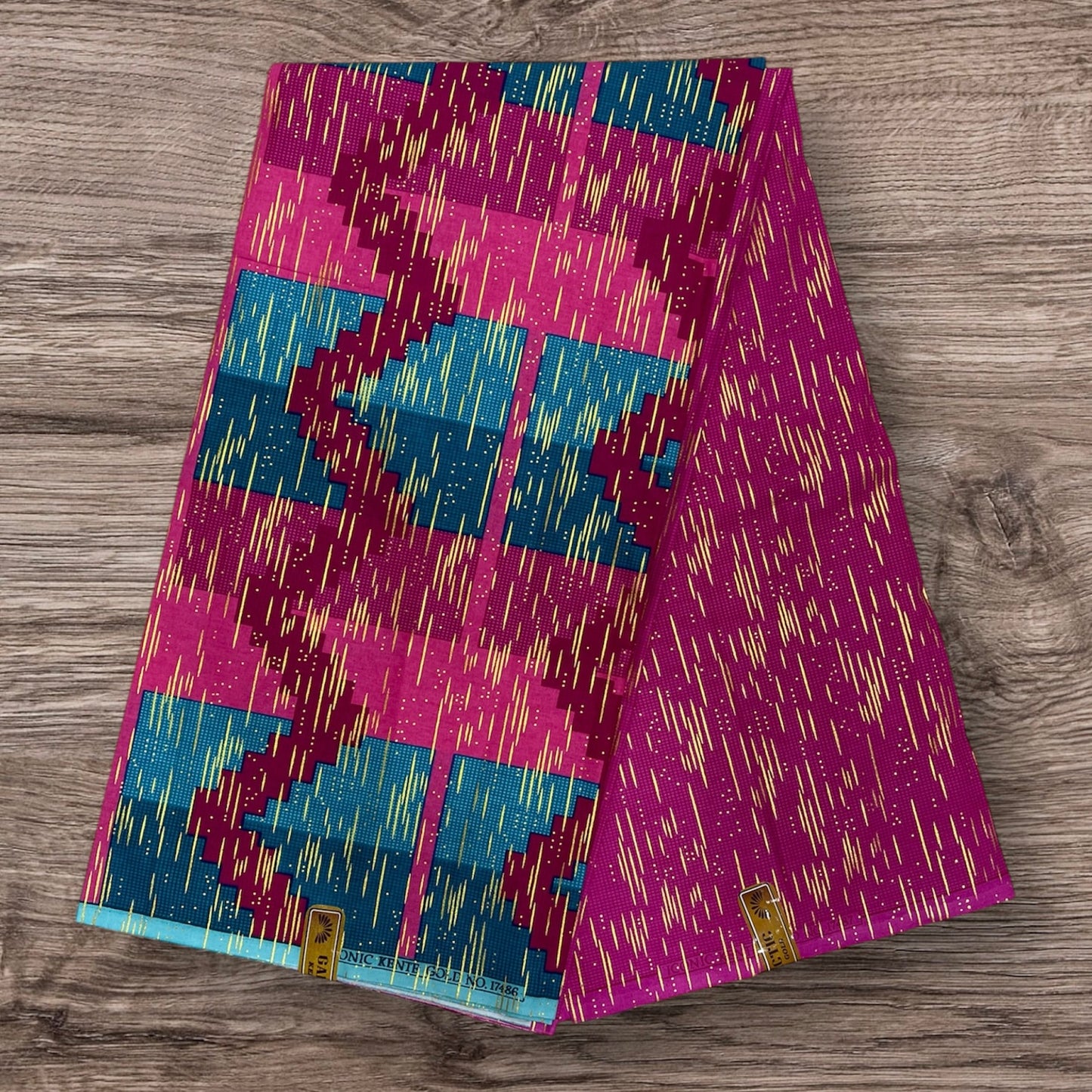 wax kente deux tons 6 yards