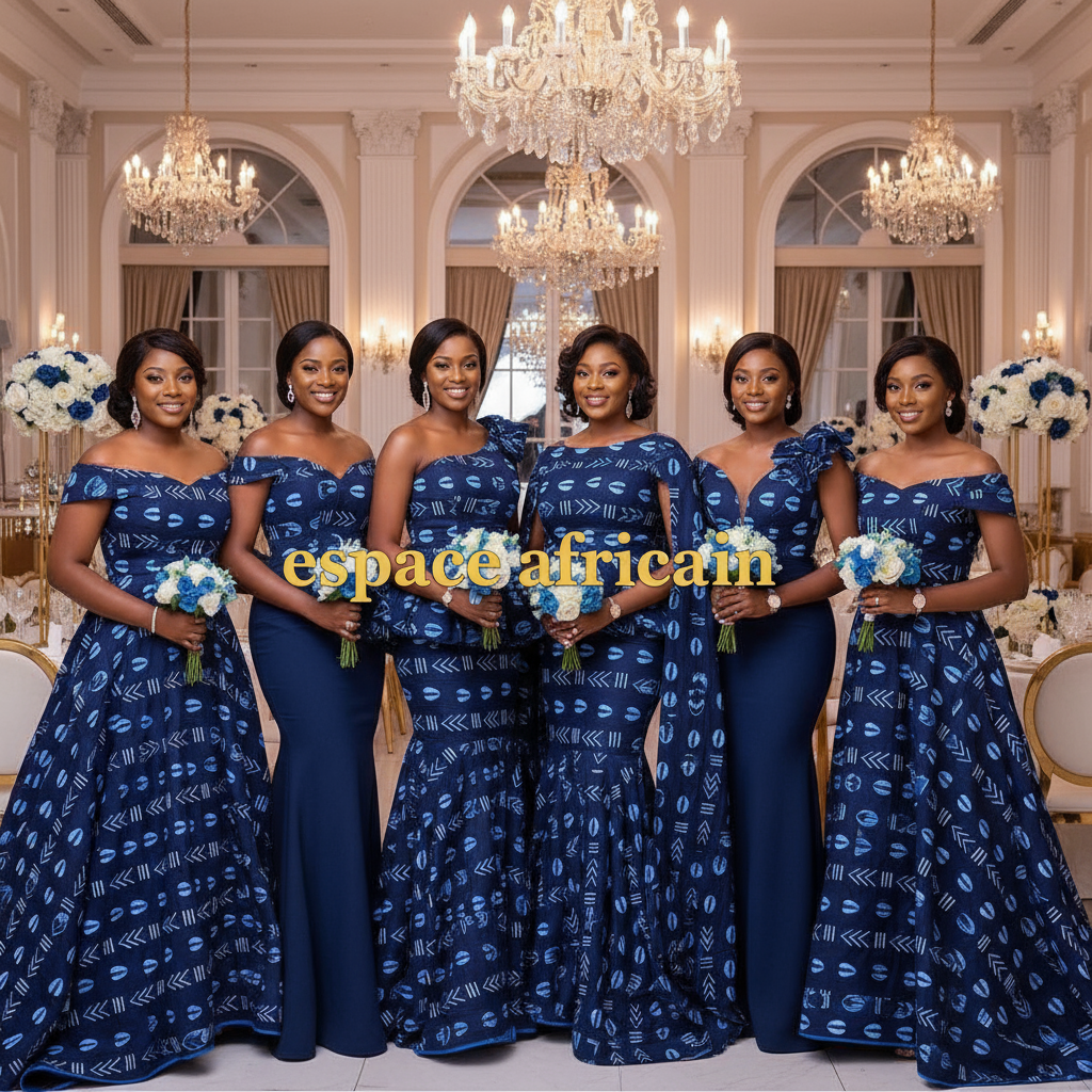 Tissu Wax Bogolan 6 Yards