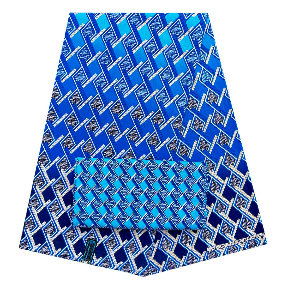 Tissu Pagne Africain Brillant deux tons 6 Yards