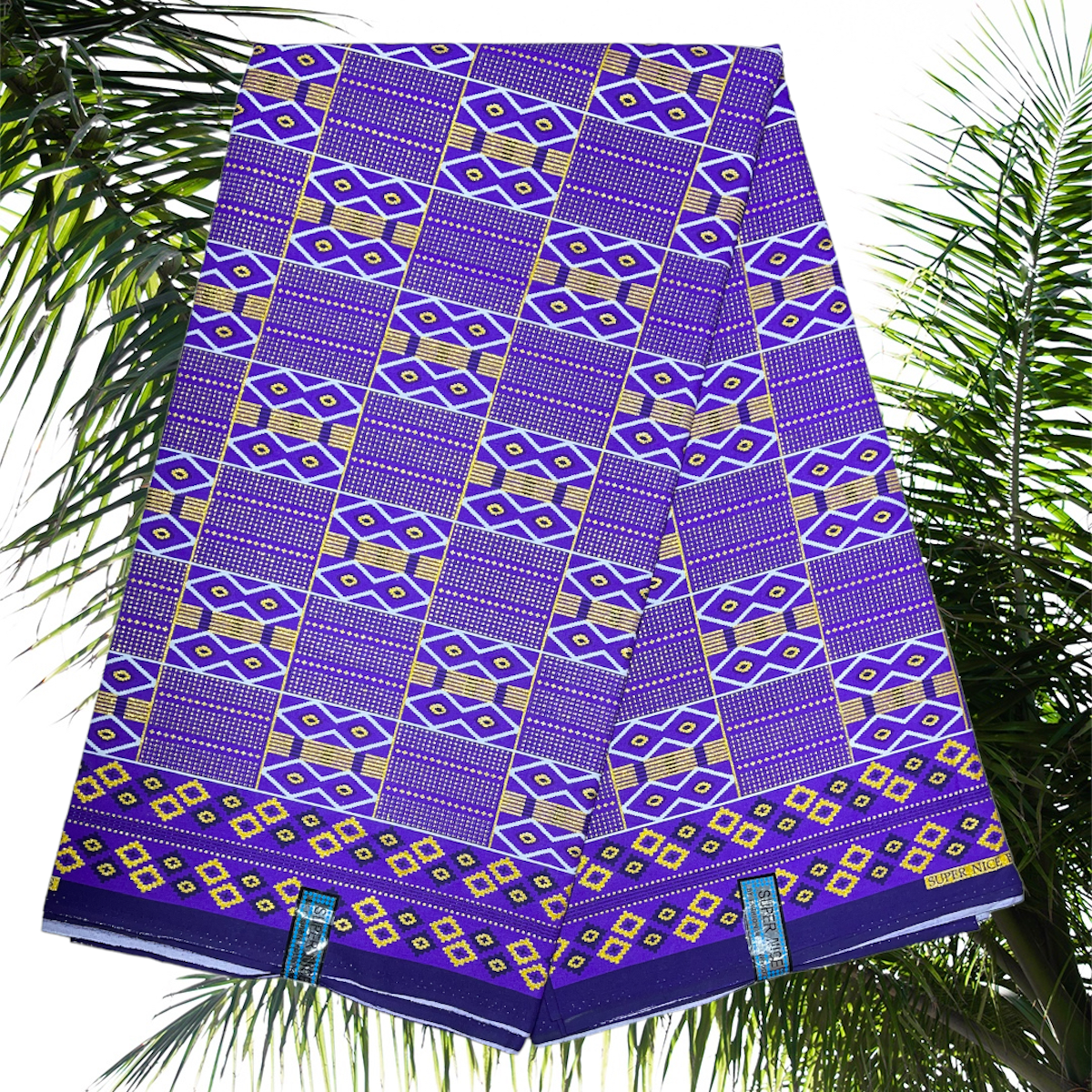 Wax Tissu Pagne Africain Super Nice 6 Yards