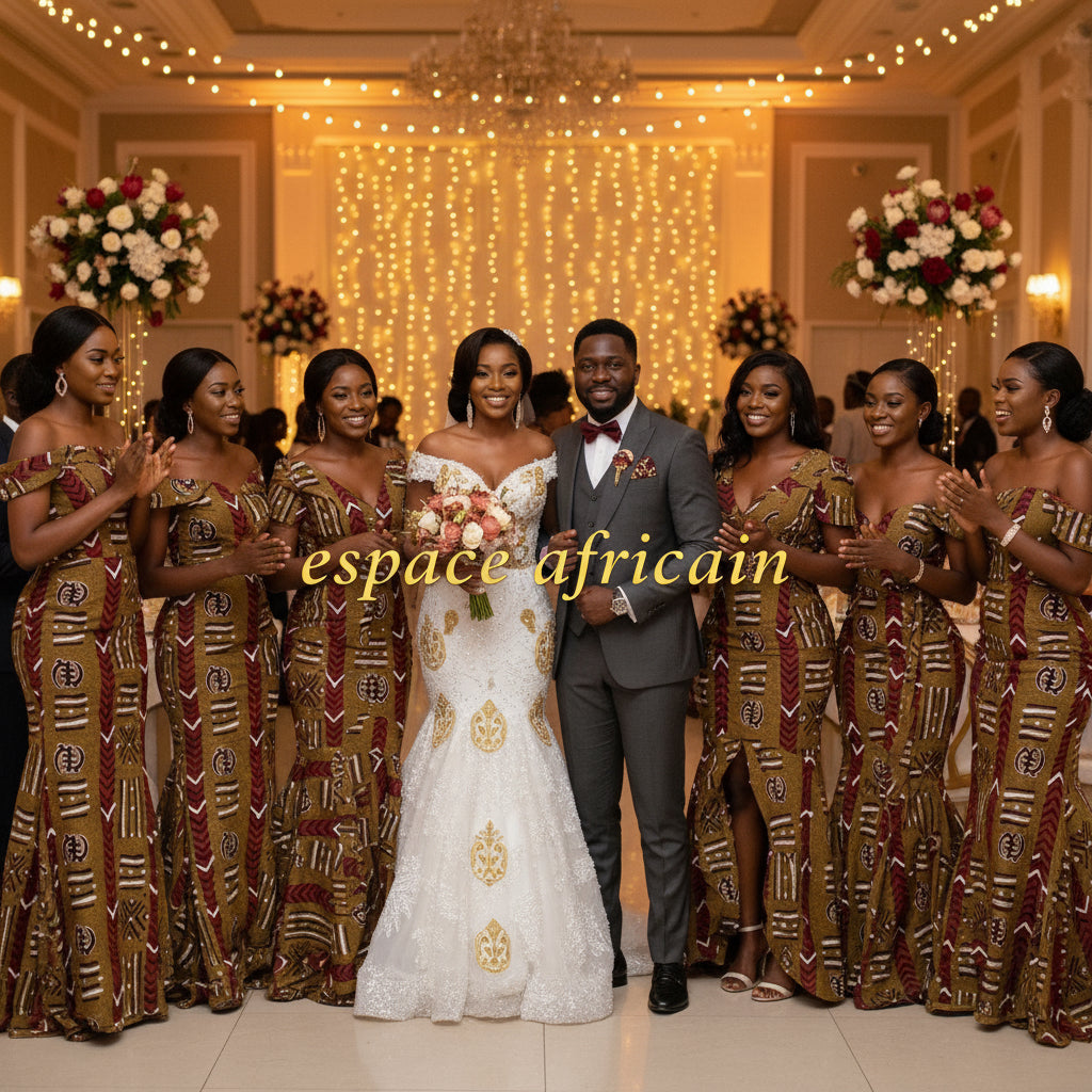 Tissu Wax Bogolan 6 Yards