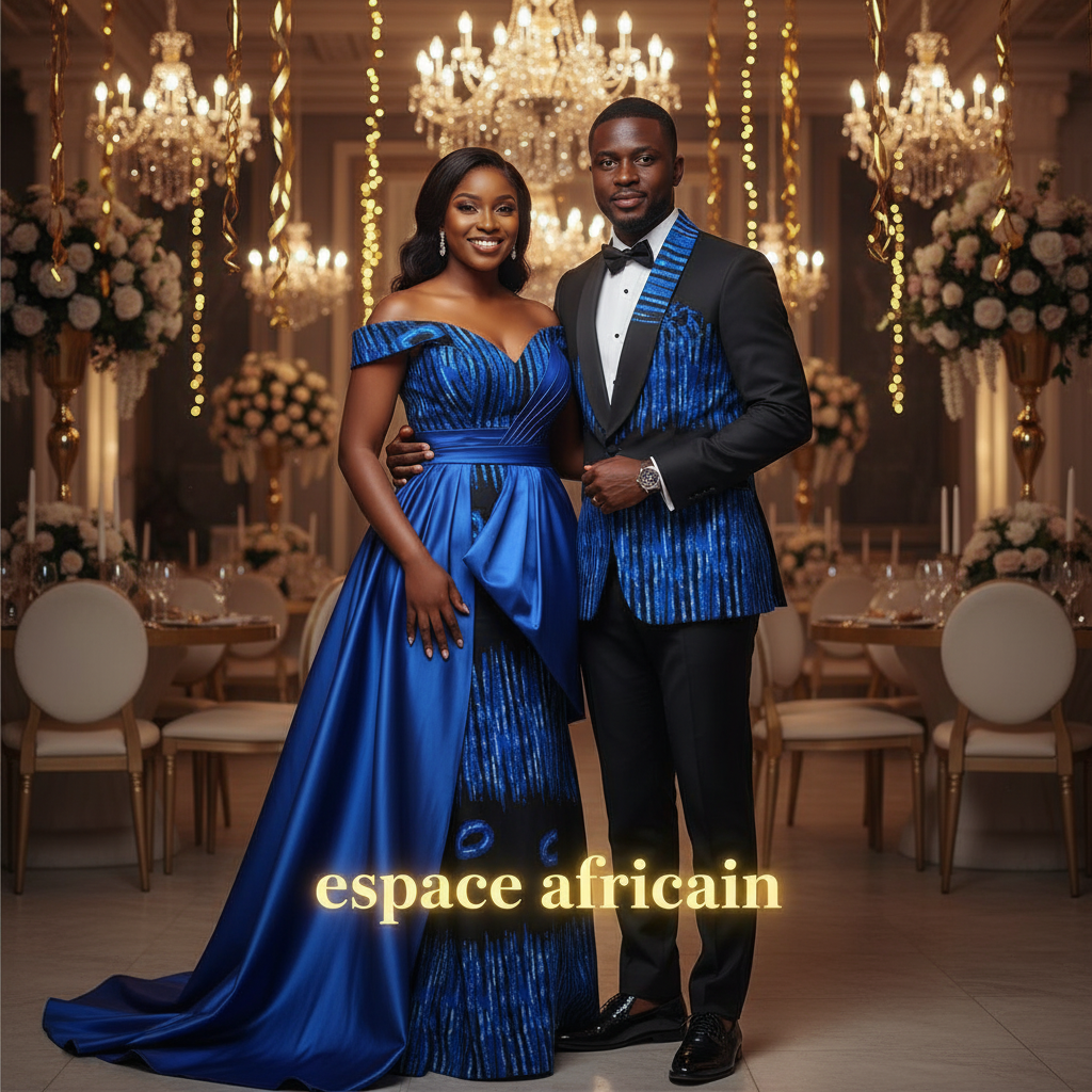 Tissu Wax Bogolan  6 Yards